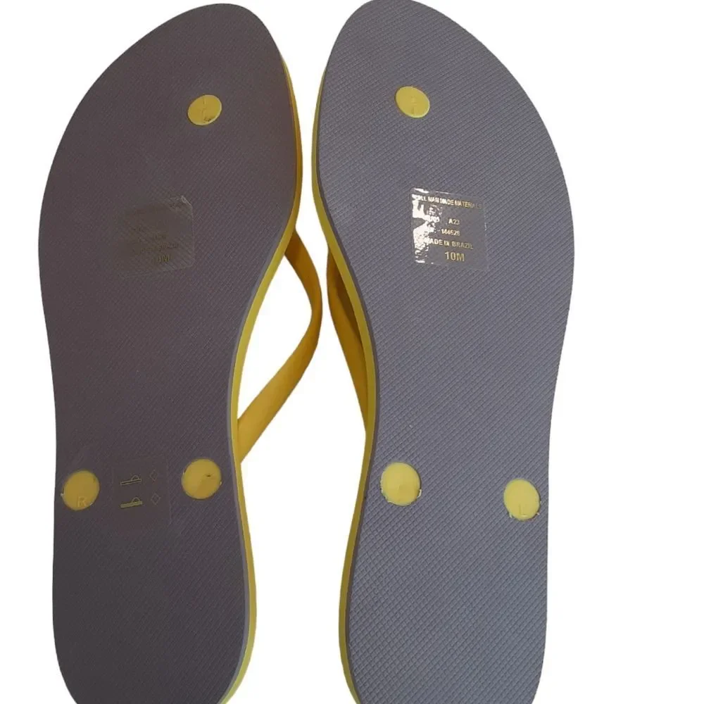 Tory Burch Chelsea Bright Yellow Women's Thin Flip Flop Sandals, size 10M, NWOT - Picture 8 of 9